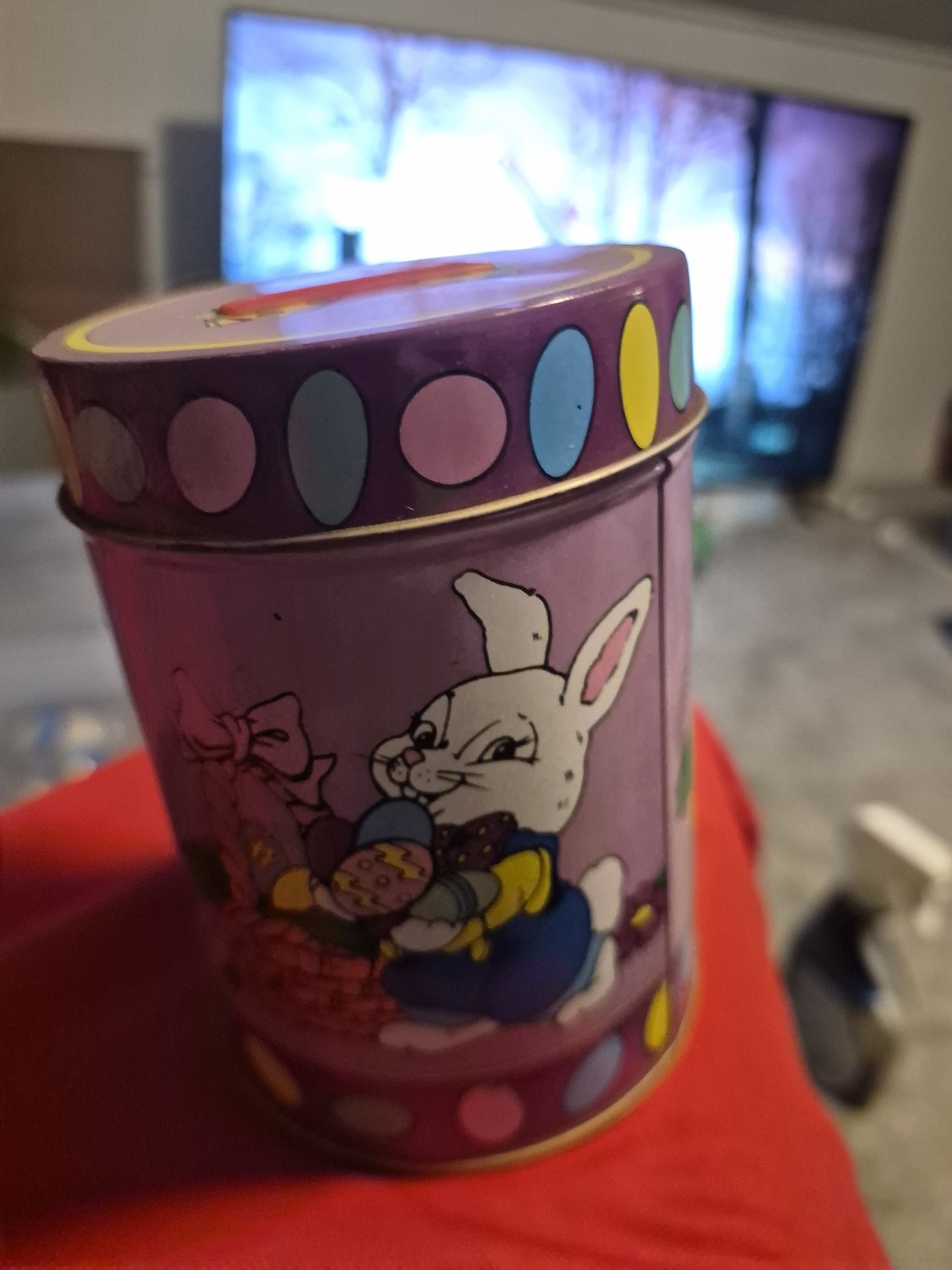 Vintage Easter Basket Bundle Lisa Frank Tin Giftco Bunny